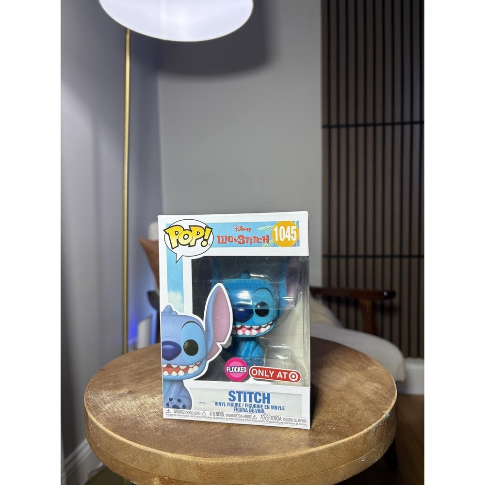 Funko Pop! Lilo & Stitch #1045 Stitch Flocked Target Exclusive